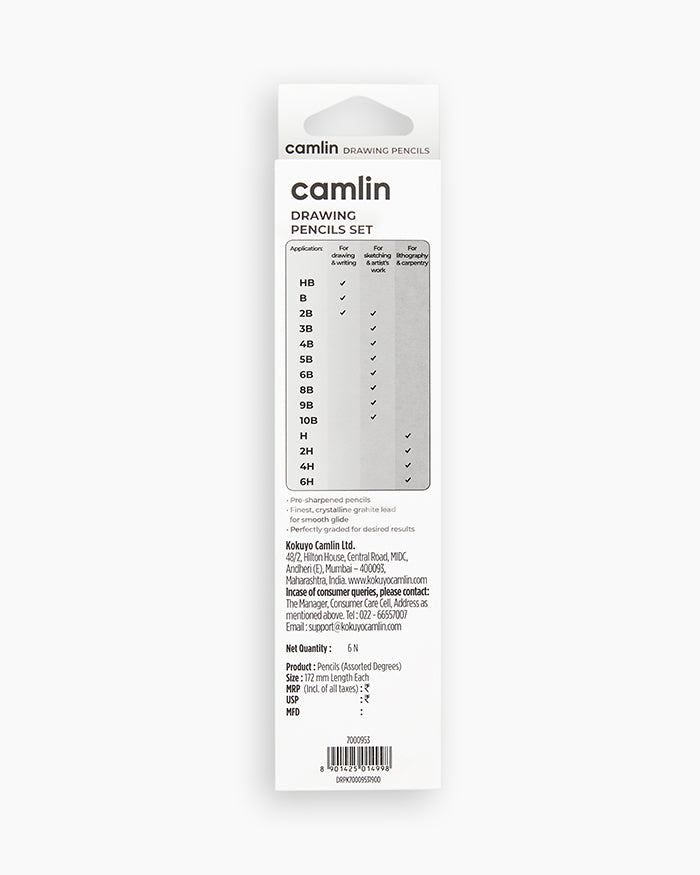 Camlin Drawing Pencils ( Artist Pencil )