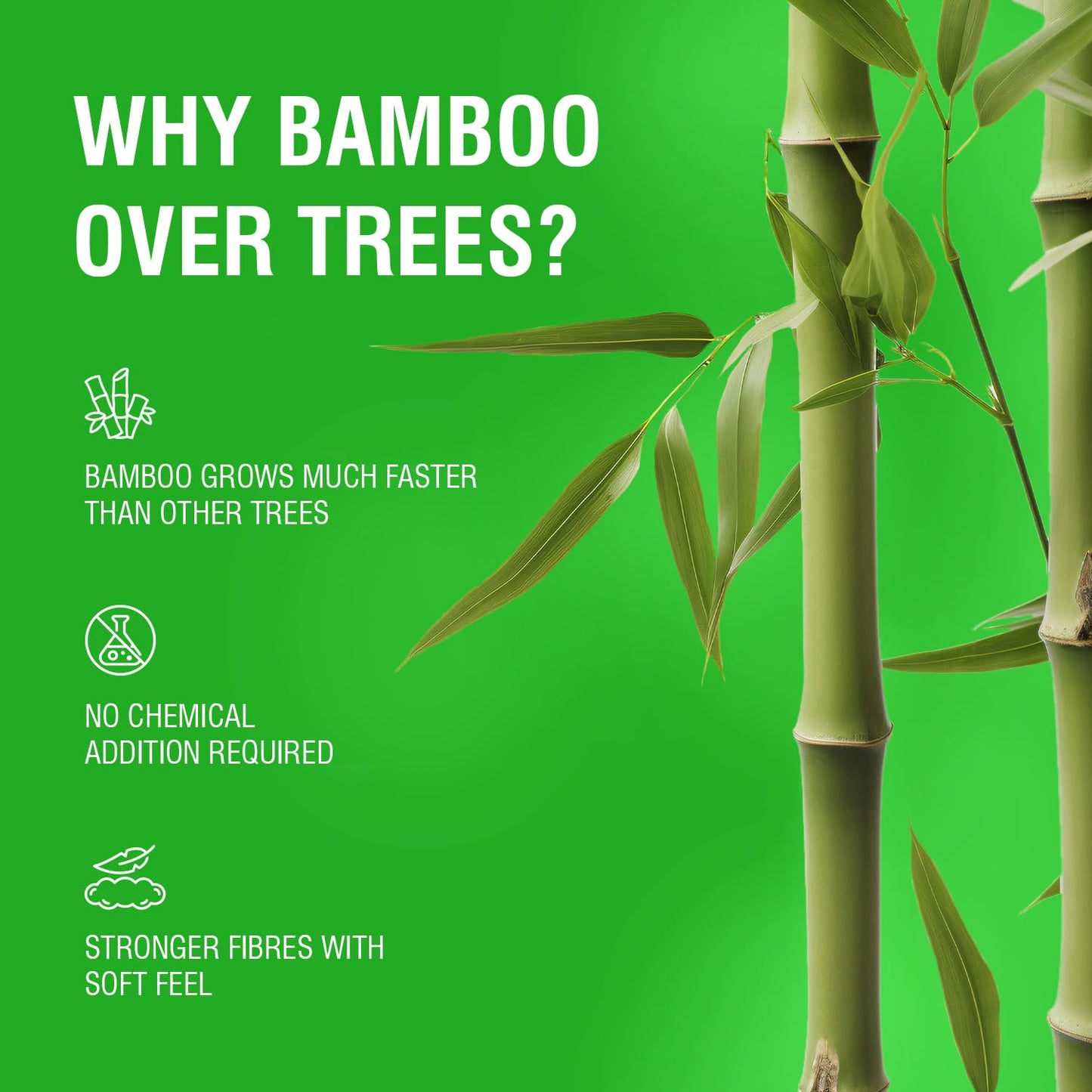 Beco Bamboo Soft Facial Tissue Papers- 100 Pulls (Pack of 6), 600 Pulls - 2 ply,100% Natural and Ecofriendly, Soft tissue box/pack