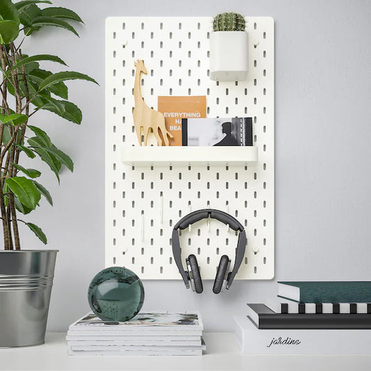 Ikea SKÅDIS Peg Board , White